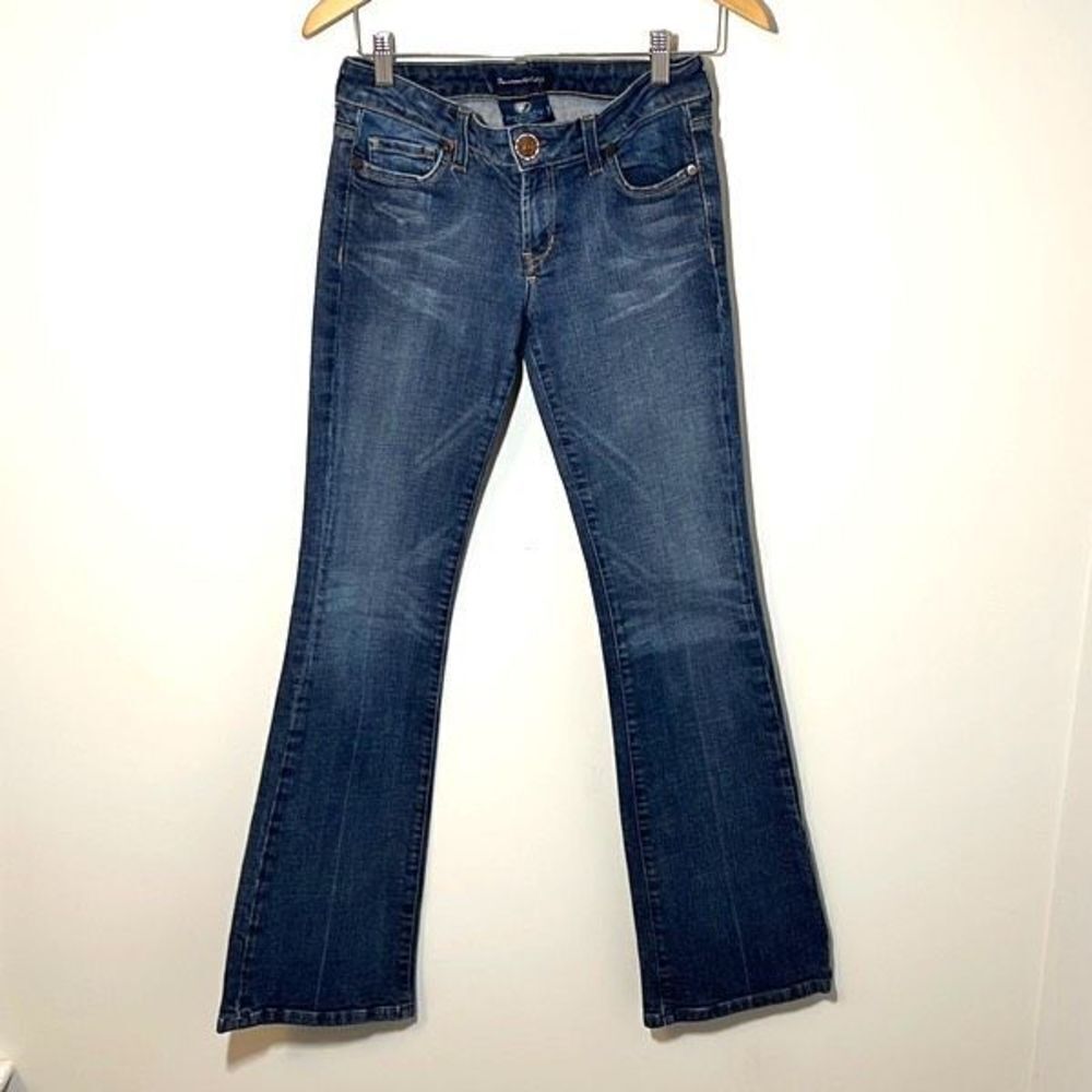Immortality By Diana Tabeshi Women’s Bootcut Jeans Denim Low‎ Rise Pocket Medium